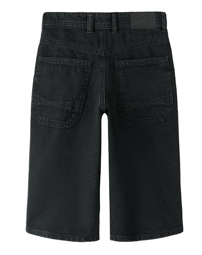 Name it - NKMBen Skater Denim Jorts - Black